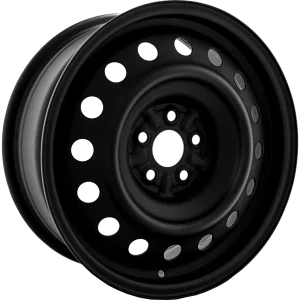 Envy Wheels – NX4 STEEL WHEEL – Black – 16″x6.5″ 40mm – All weather Wheels – NX40687
